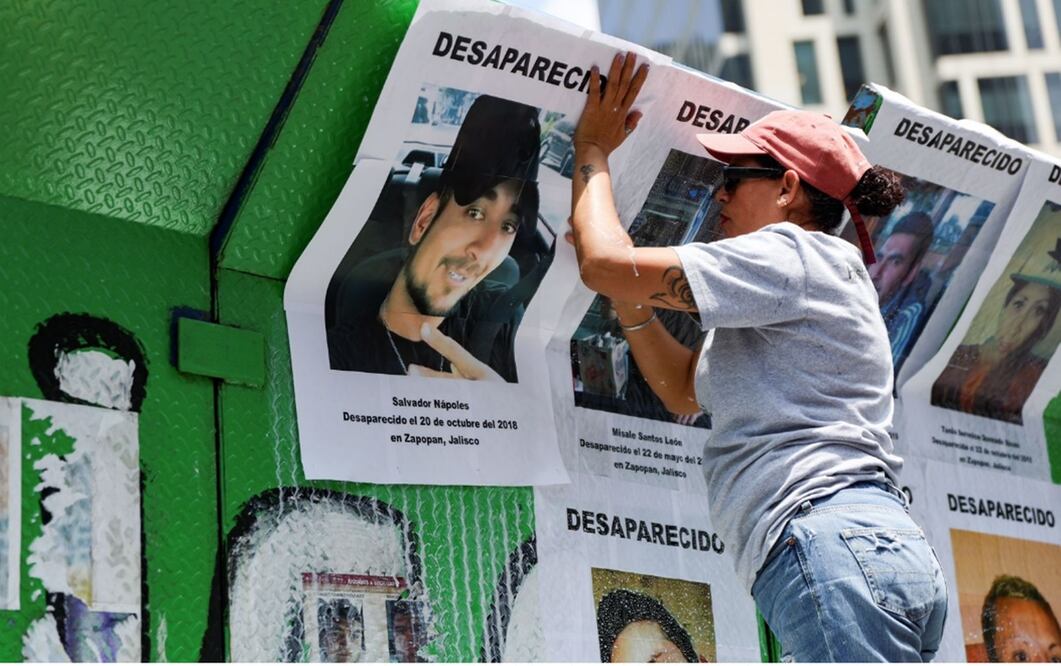 Día Internacional contra la Desaparición. Foto: Hugo Salvador/EL UNIVERSAL