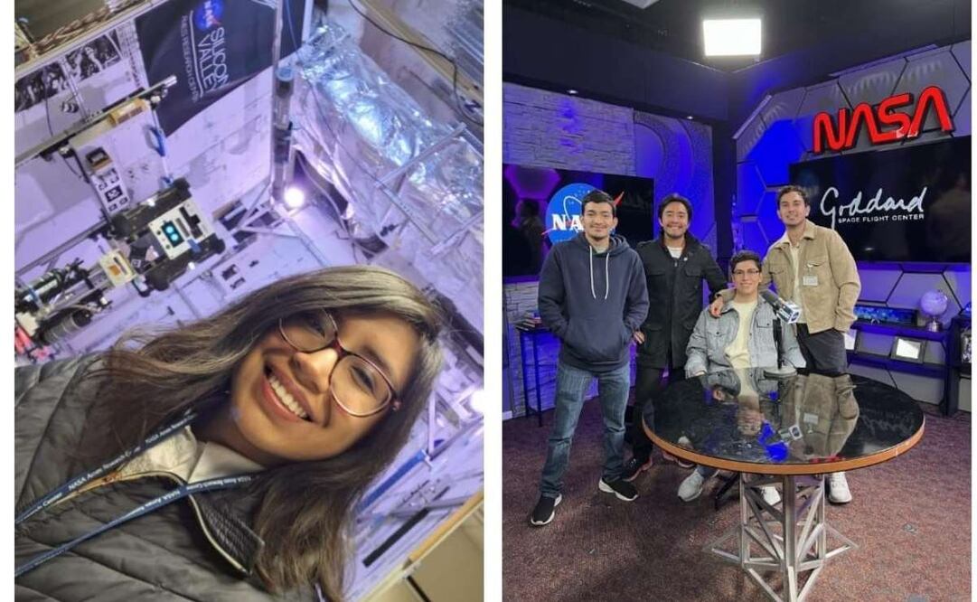 Estudiantes mexicanos regresan tras estancia en la NASA. Foto: Especial