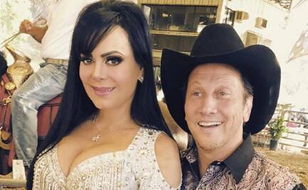 Maribel Guardia posa con Rob Schneider