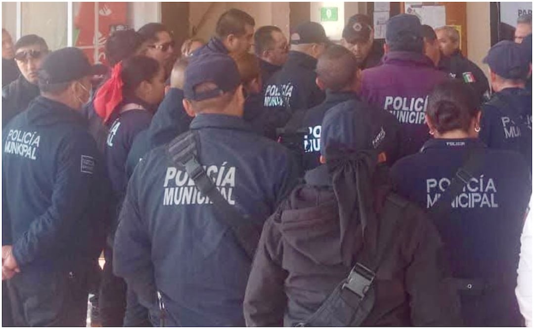 Elementos de seguridad fueron desplegaos en Tula, Hidalgo tras la ejecución de dos personas en la entidad (18/12/2024). Foto: Archivo