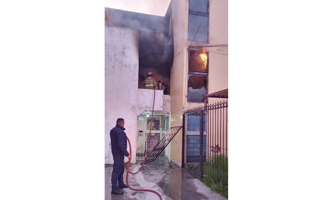 El fuego fue detectado cerca de las 7 horas de este 21 de julio. Foto: Especial 