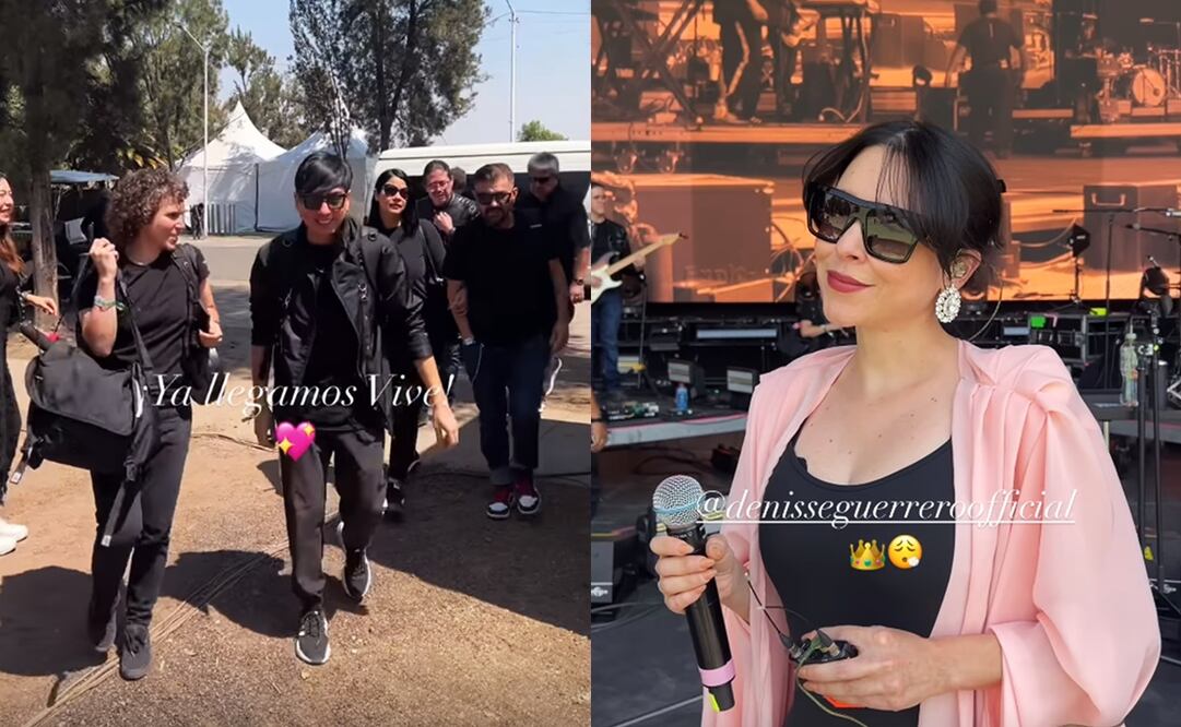 Belanova se presenta hoy en el festival de música Vive Latino.
Fotos: Instagram