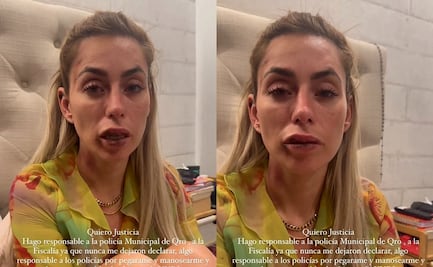 Florencia Alducin denuncia abuso policial: “no me voy a callar, fui golpeada bruscamente”