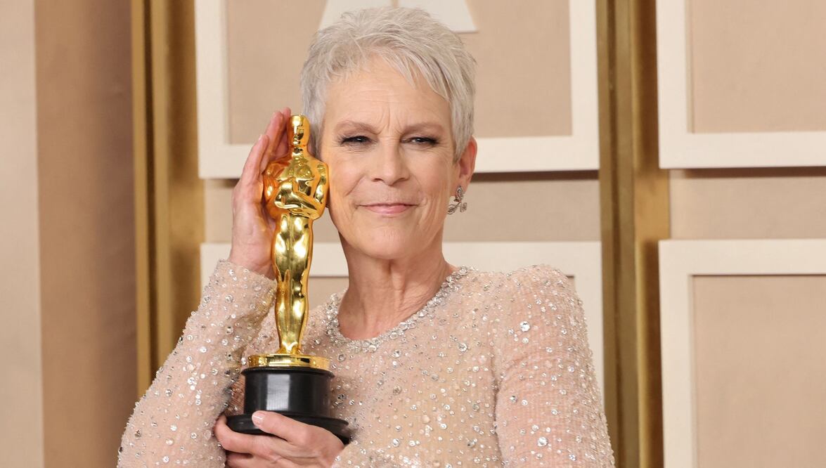 Jamie Lee Curtis se ha llamado a sí misma como una "nepo baby"  Foto: AFP