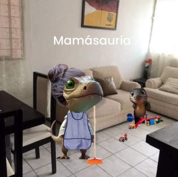 ¿Ya encontraste la tuya? Usuario crea dinosaurios con profesiones y se vuelve viral