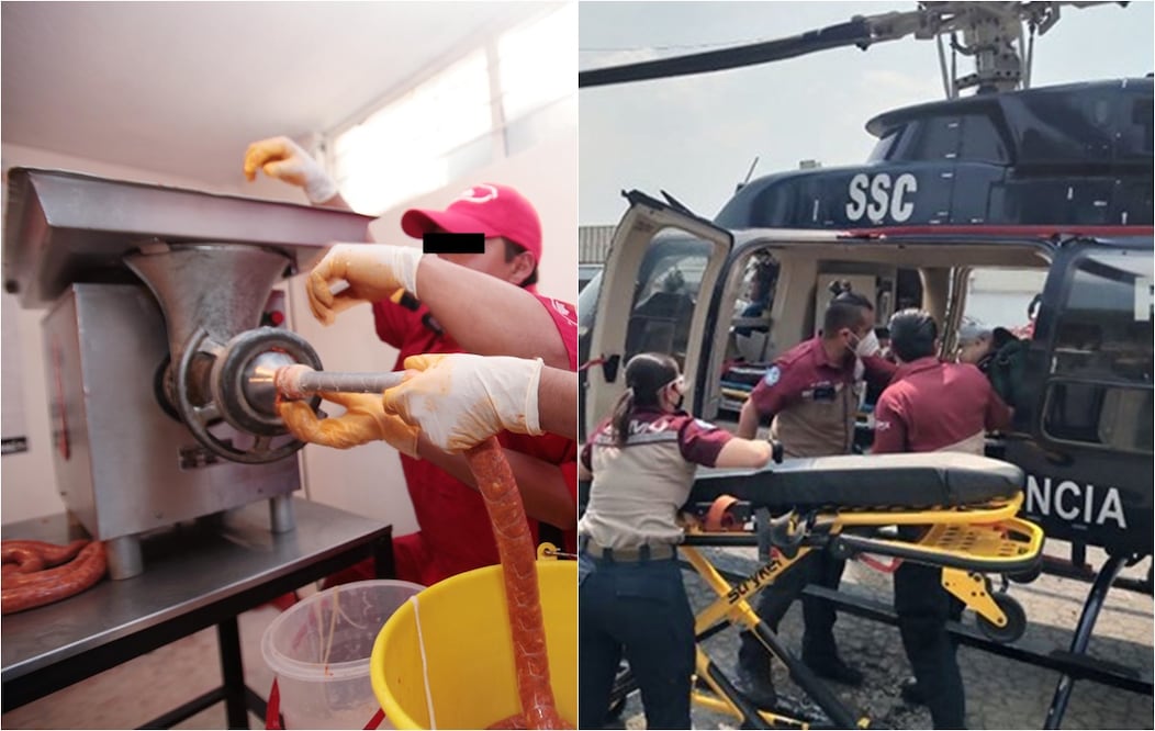 El joven fue trasladado en ambulancia aérea. FOTO: Archivo y Especial/ EL UNIVERSAL/