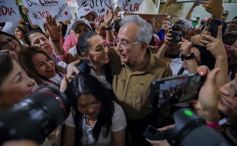 La jefa de gobierno asistió a Sinaloa  al Centro de Convenciones del puerto. Foto: Especial