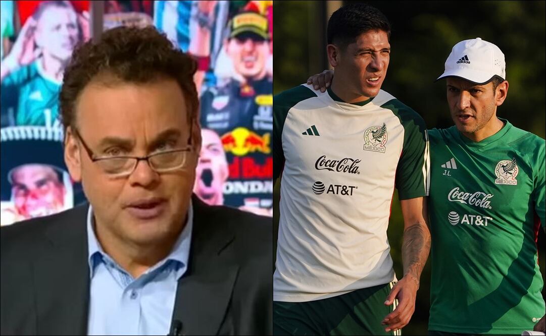 David Faitelson aseguró que México disputará un juego “molero” ante una selección “que no existe” / FOTO: ESPECIAL