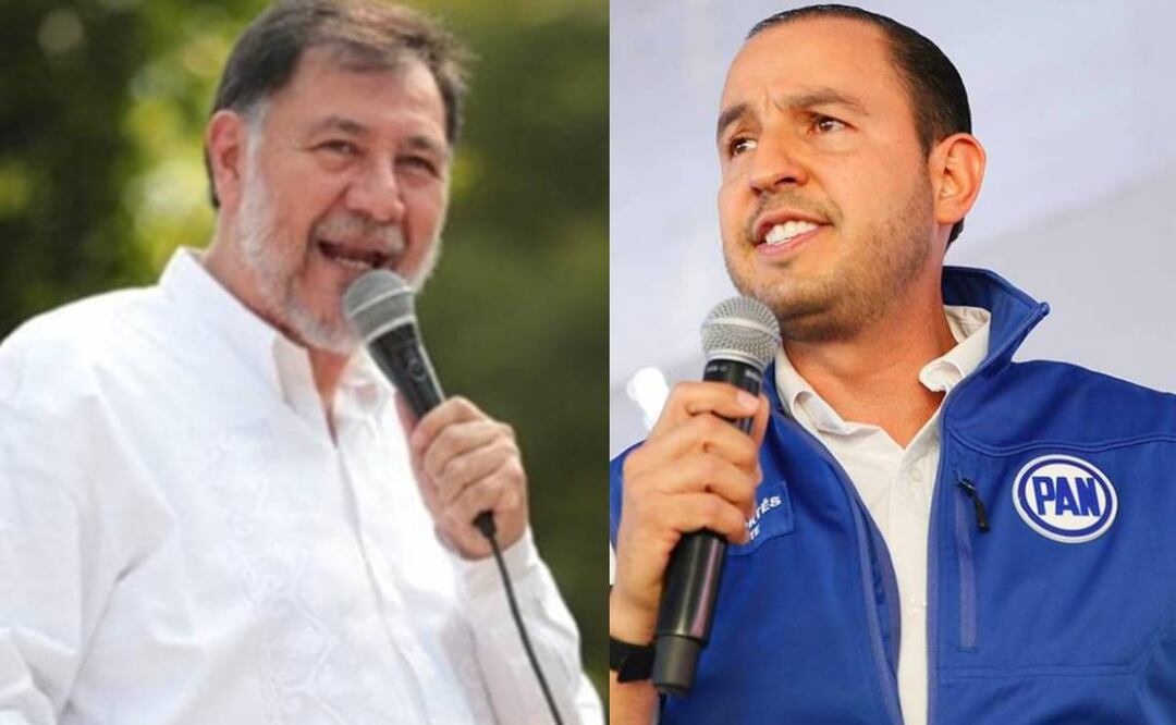 Foto: Especial/El Universal/ Gerardo Fernandez Noroña respondió un tuit del líder nacional del PAN, Marko Cortés