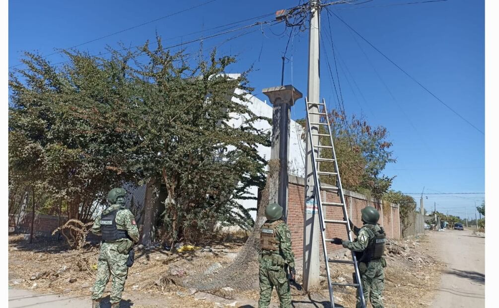 Nuevo hallazgo de cámaras de clandestinas en Culiacán; suman 57 dispositivos retirados en la sindicatura de Costa Rica. Foto: Especial