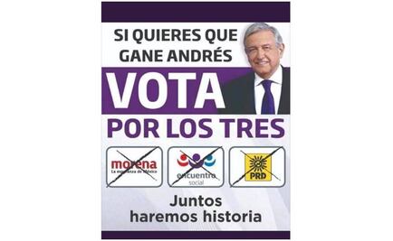 Difunden nuevo panfleto falso sobre apoyo a AMLO