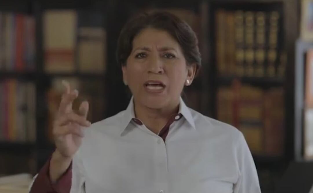 Delfina Gómez difundido el mensaje en sus redes sociales (Foto: Especial)