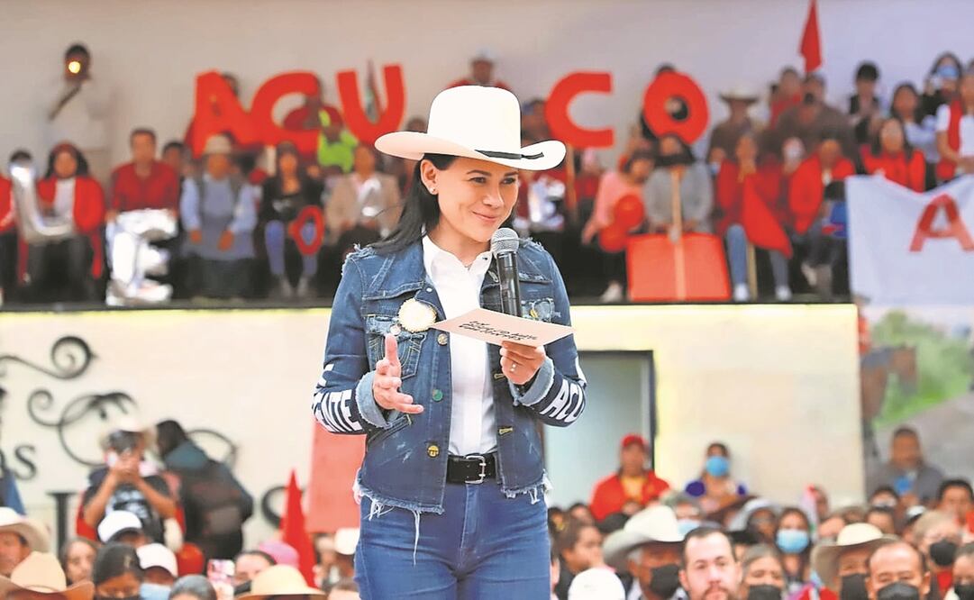 Alejandra del Moral recalcó que el proyecto del PRI es plural. Foto: ESPECIAL