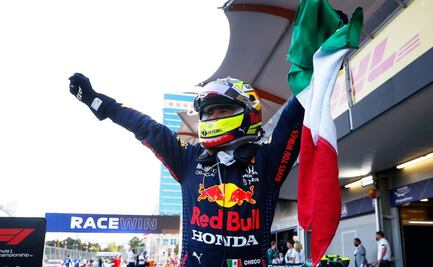 El casco de Checo Pérez para la temporada 2022 de la F1