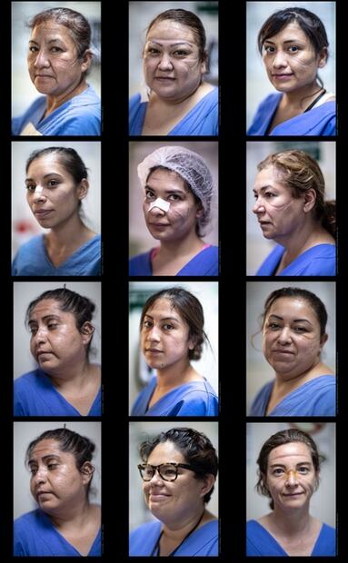 Retratos de lucha: las mujeres que dan la cara contra el Covid