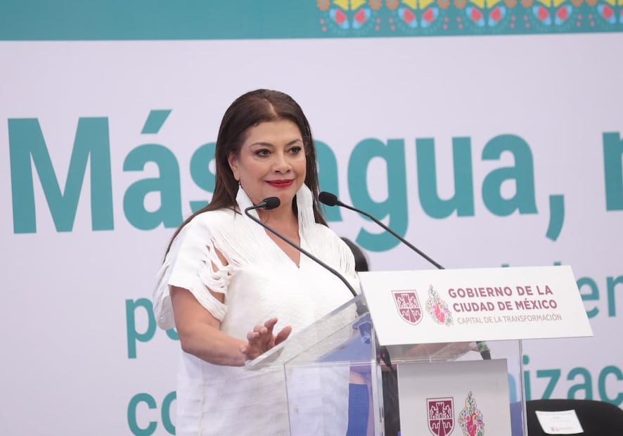 Se destacó el retiro de 18 mil metros cúbicos de azolve en distintas presas de la alcaldía Magdalena Contreras. Foto: Especial