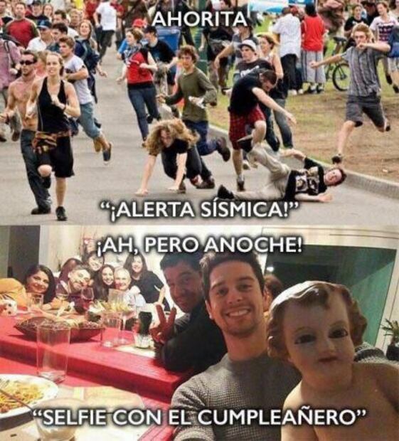 Sismo navideño desata sustos y memes 