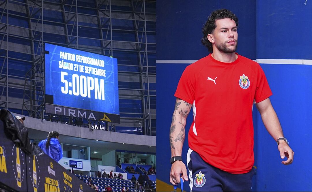 Después de que una tormenta afectara la cancha del Estadio Cuauhtémoc, la Liga MX decidió reprogramar el partido - Fotos: Imago7