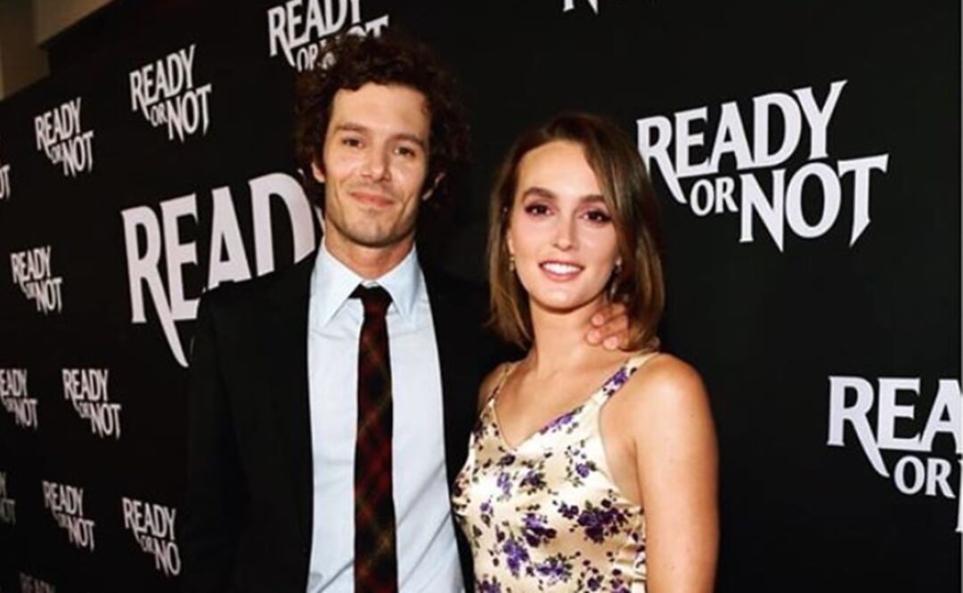 Leighton Meester y Adam Brody. Foto: Captura