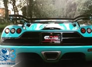 Chocan en CDMX el Koenigsegg CCXR Special One, el exauto de la familia real de Qatar