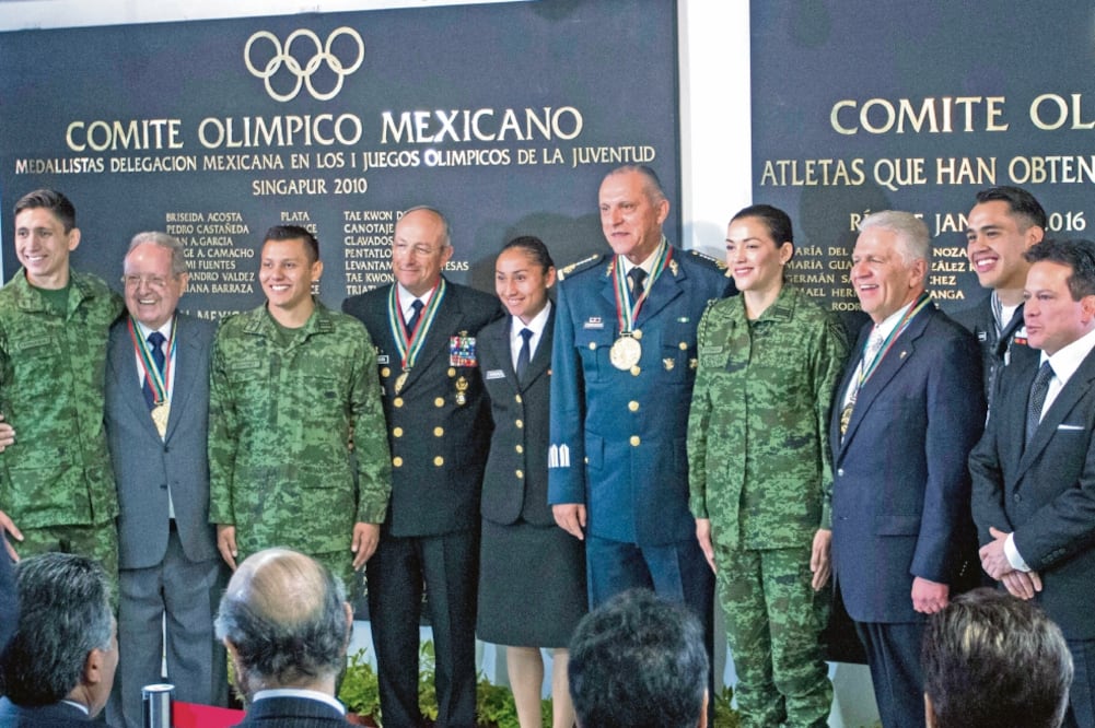 Ayer se agregaron los nombres de los ganadores de Río de Janeiro 2016 al muro de medallistas en el Comité Olímpico Mexicano (COMITÉ OLÍMPICO MEXICANO)