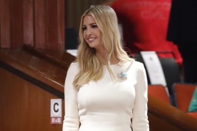 Así lució Ivanka Trump para la toma de posesión de AMLO
