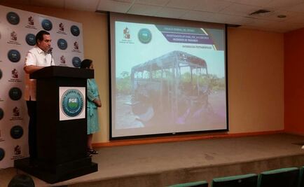 Incendio de 47 autobuses fue provocado: Fiscalía