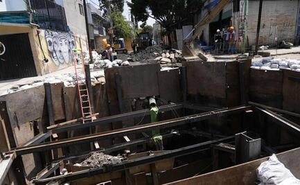 Colocarán bomba sumergible para disminuir nivel de agua de colector en Iztapalapa