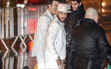 Neymar festeja su cumpleaños con peculiar fiesta
