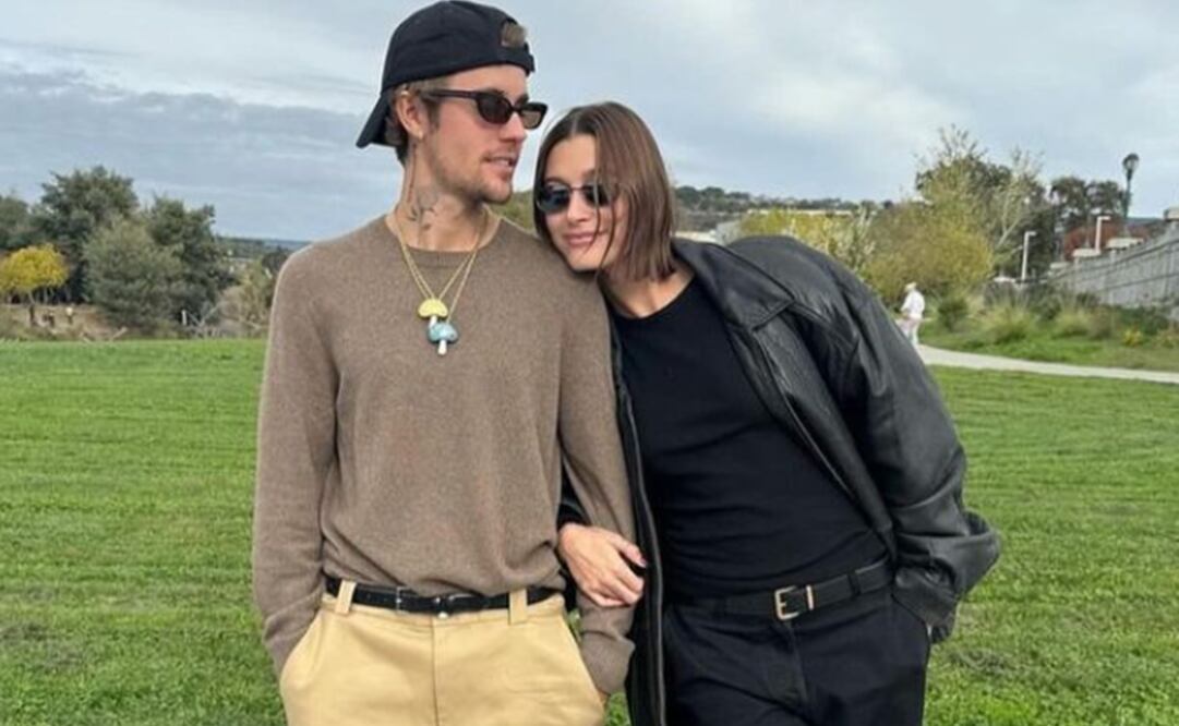 Justin Bieber y Hailey Bieber. Foto: Instagram oficial.