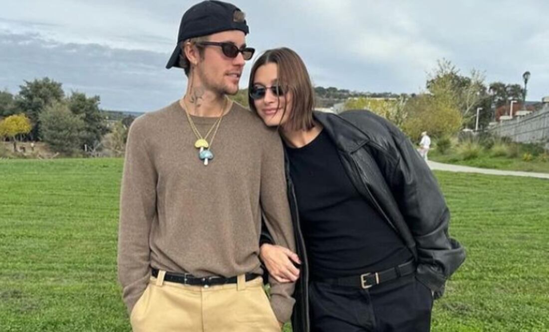Justin Bieber y Hailey Bieber. Foto: Instagram oficial.