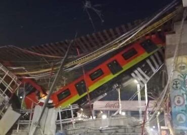 Colapsa puente de la Línea 12 del Metro CDMX. Minuto a minuto