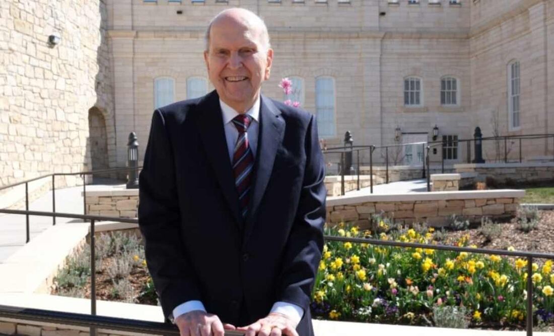 Russell M. Nelson dirige la Iglesia de Jesucristo hace 40 años. Foto: Especial.
