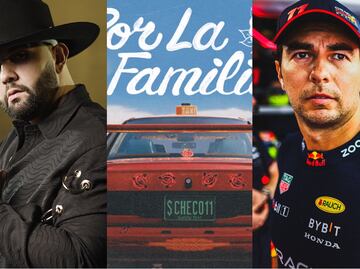 Carín León compone canción a Checo Pérez; el piloto la presumió en la Fórmula 1