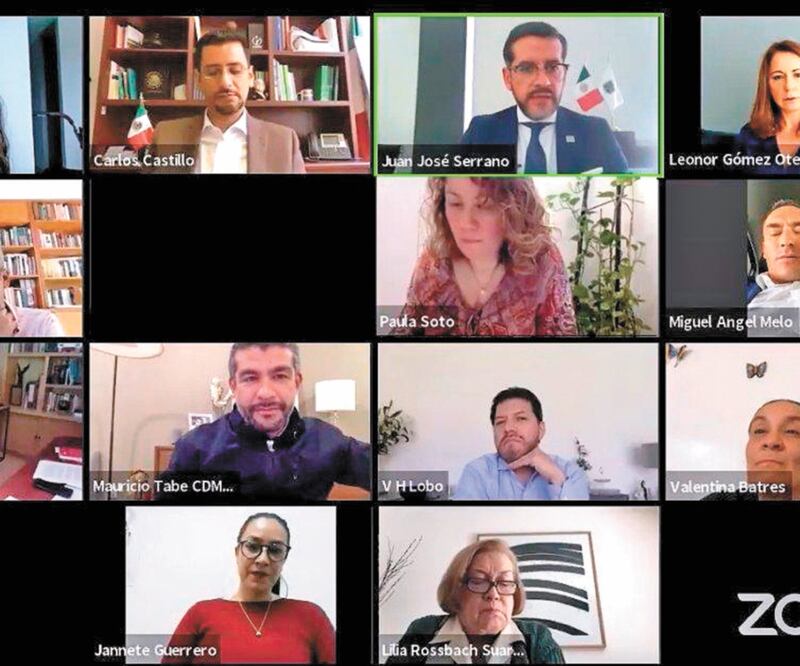 El titular de la Secretaría de la Contraloría General capitalina, Juan José Serrano Mendoza, presentó ayer a los diputados locales un balance de actividades. Foto: TOMADA DE TWITTER