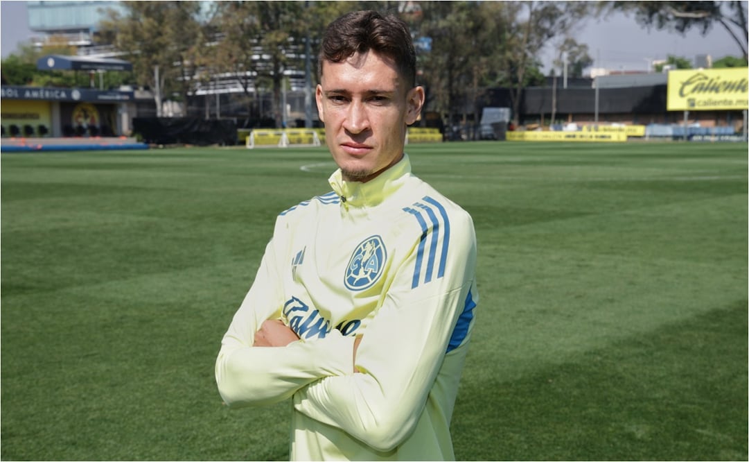 Rodrigo Dourado, el primero brasileño en el América en siete años. FOTO: Fernanda Rojas/ EL UNIVERSAL