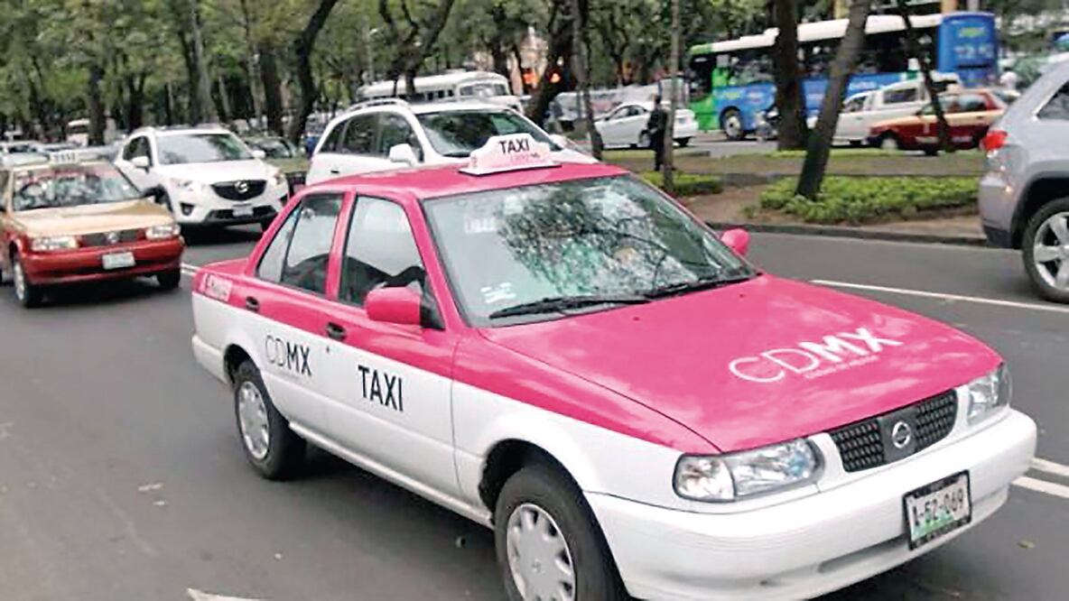 Taxis de CDMX. Foto: Archivo EL UNIVERSAL
