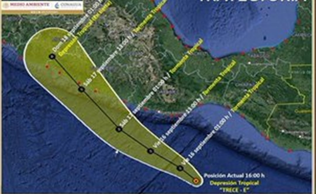 Foto: Twitter @conagua_clima