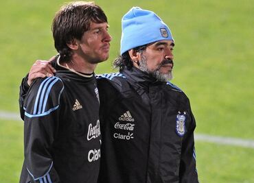 Diego Armando Maradona, 'Me encantaría que Messi fuese mejor que yo'