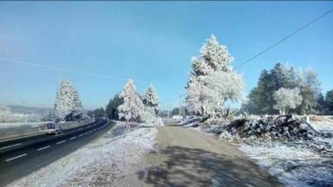 Postales de invierno en la República Mexicana