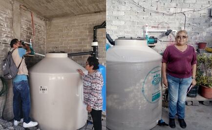 Promueven viviendas con captación de agua de lluvia en Iztapalapa