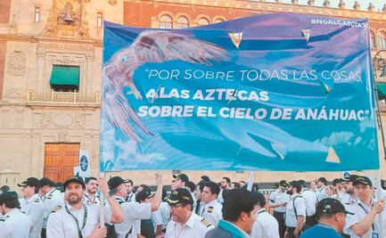 Llega a San Lázaro protesta contra cabotaje
