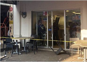 Ataque con explosivo casero en Dominos Pizza deja 2 lesionados en Juchitán, Oaxaca