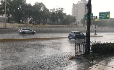 Graniza en Iztapalapa; llueve en otras 3 delegaciones