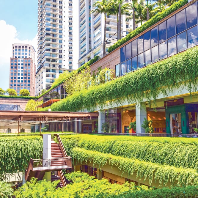 En la Ciudad de México se han construido 108 plazas comerciales desde 2006, de las cuales solo Ágora Mall, Toreo Parque Central y Garden Santa Fe cuentan con certificación LEED. Foto: Archivo EL UNIVERSAL