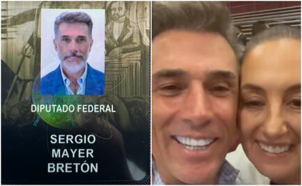 Piden a Sergio Mayer llamar a Claudia Sheinbaum “presidenta”, con a, antes de repetir como diputado