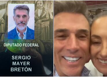 Piden a Sergio Mayer llamar a Claudia Sheinbaum “presidenta”, con a, antes de repetir como diputado
