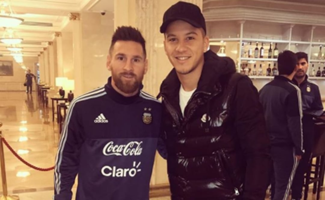Instagram (@ sebadriussi.11). Lionel Messi se encuentra en Rusia previo a un juego amistoso con Argentina