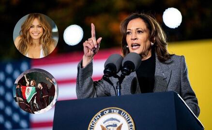 Jennifer López y Maná acompañarán a Kamala Harris en Las Vegas; buscarán atraer al electorado latino