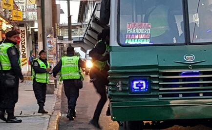 Realizan operativo contra asaltos en Tláhuac